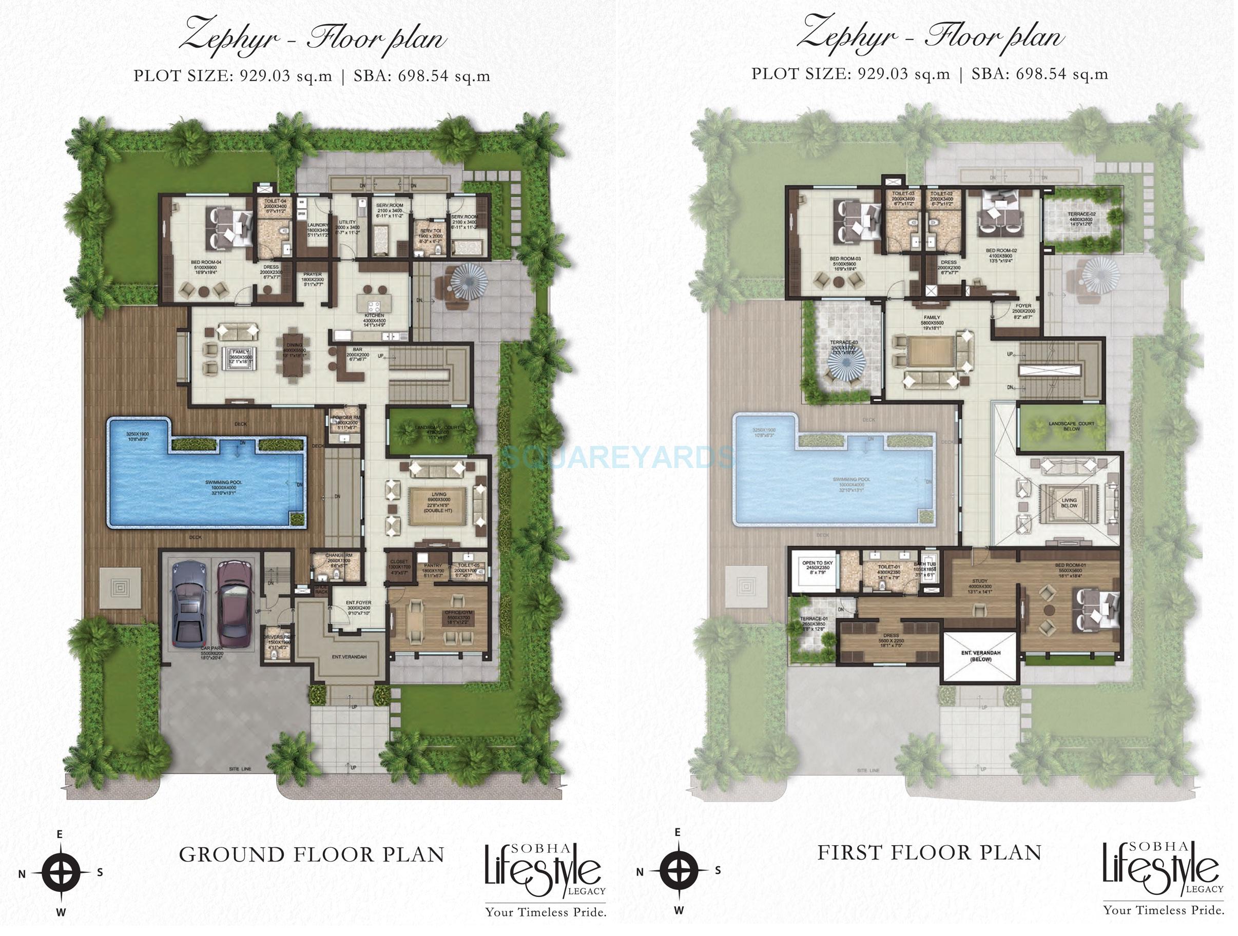 4 Bhk 7519 Sq Ft Villa For Sale In Sobha Lifestyle Legacy At Rs 12060 Sq Ft Bangalore