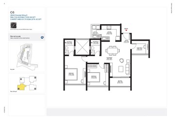  2 BHK Apartment at Sobha Madison Heights Town Park, Hosur Road – for Sale