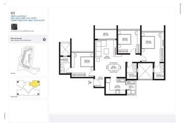  3 BHK Apartment at Sobha Madison Heights Town Park, Hosur Road – for Sale