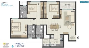  3 BHK Apartment at Sobha Manhattan Towers Town Park, Hosur Road – for Sale