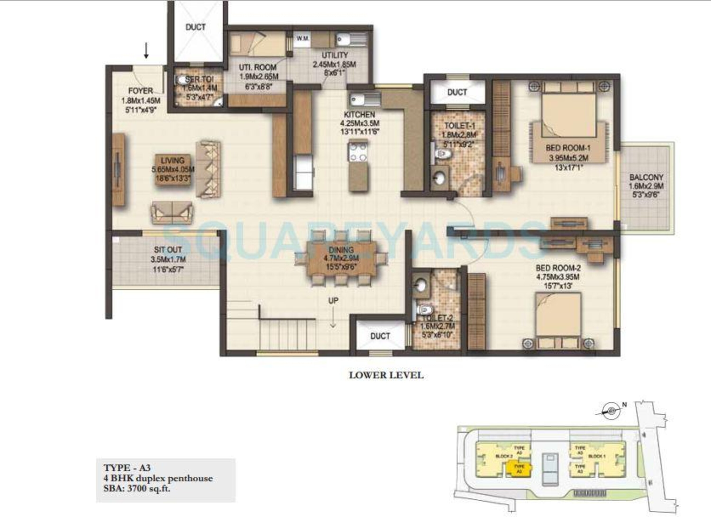 sobha marvella apartment 4bhk 3700sqft1