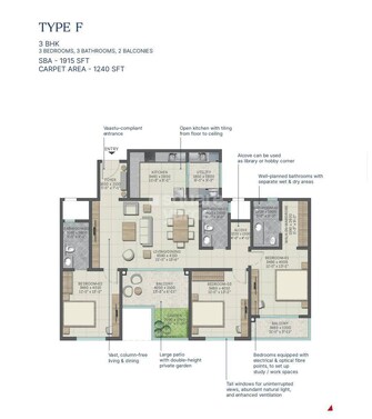 3 BHK Apartment For Resale in Sobha Neopolis Panathur Bangalore  7958065