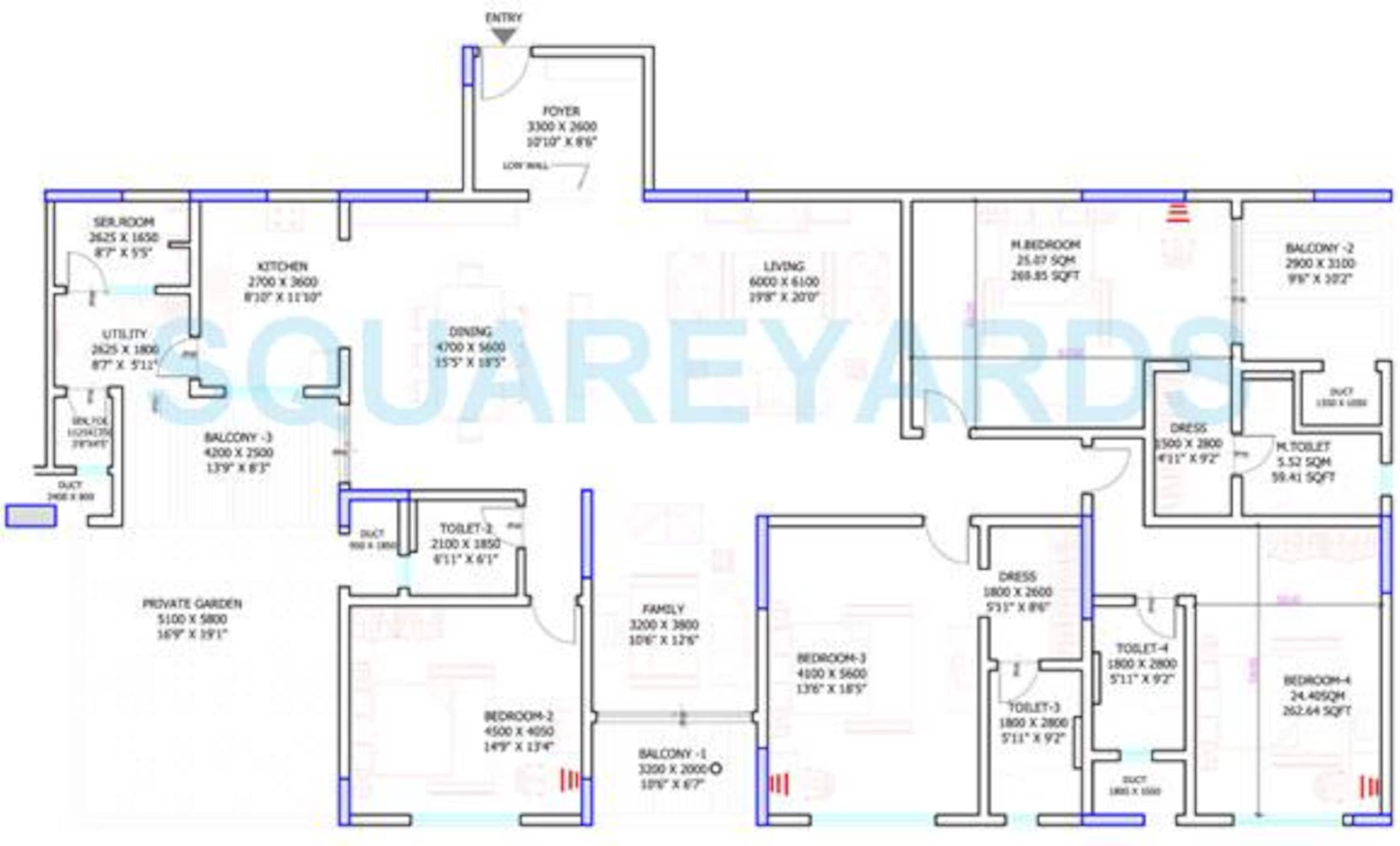 sobha petunia apartment 4bhk 3738sqft1