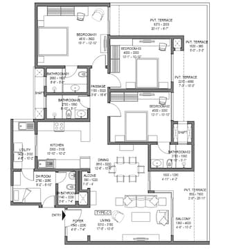 3 BHK Apartment For Resale in Sobha Royal Crest Dwaraka Nagar Bangalore  6788529