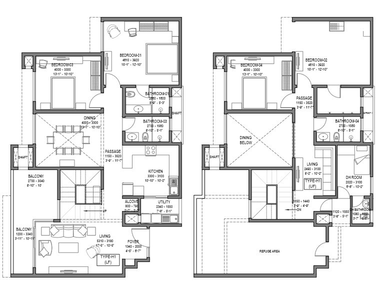 Other, sobha-royal-crest 4 Bedroom 2008 Sq.Ft. Apartment In Banashankari Bangalore 8941025