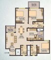 Sobha Santorini 3 BHK Layout