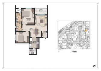 2 BHK Apartment For Rent in Sobha Silicon Oasis Hosa Road Bangalore  7992601