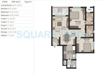  2 BHK Apartment at Sobha Silicon Oasis, Hosa Road – for Sale