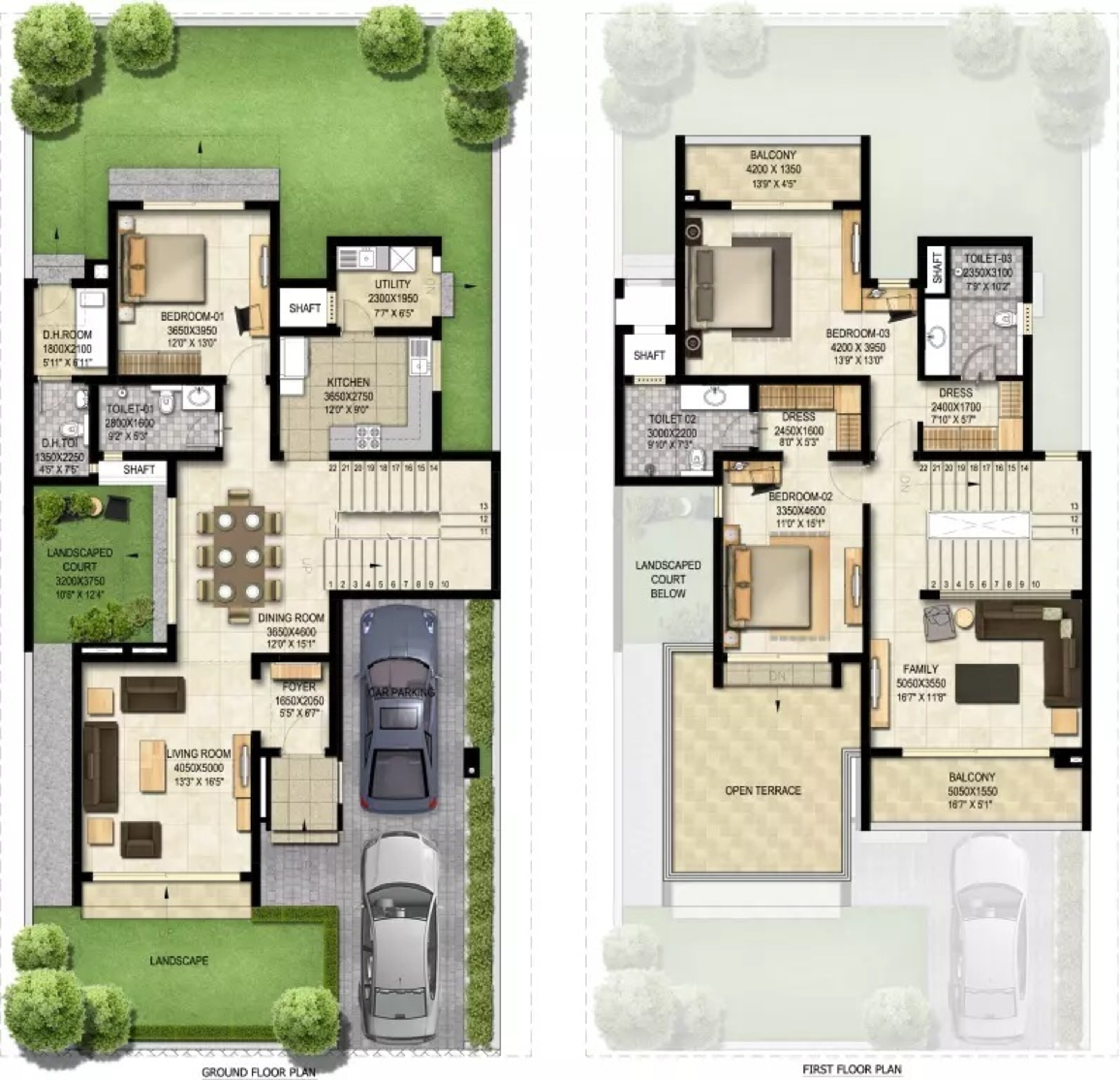 sobha silicon oasis villa 3 bhk 2936sqft 20230007120040