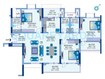 Sobha Sapphire 3 BHK Layout
