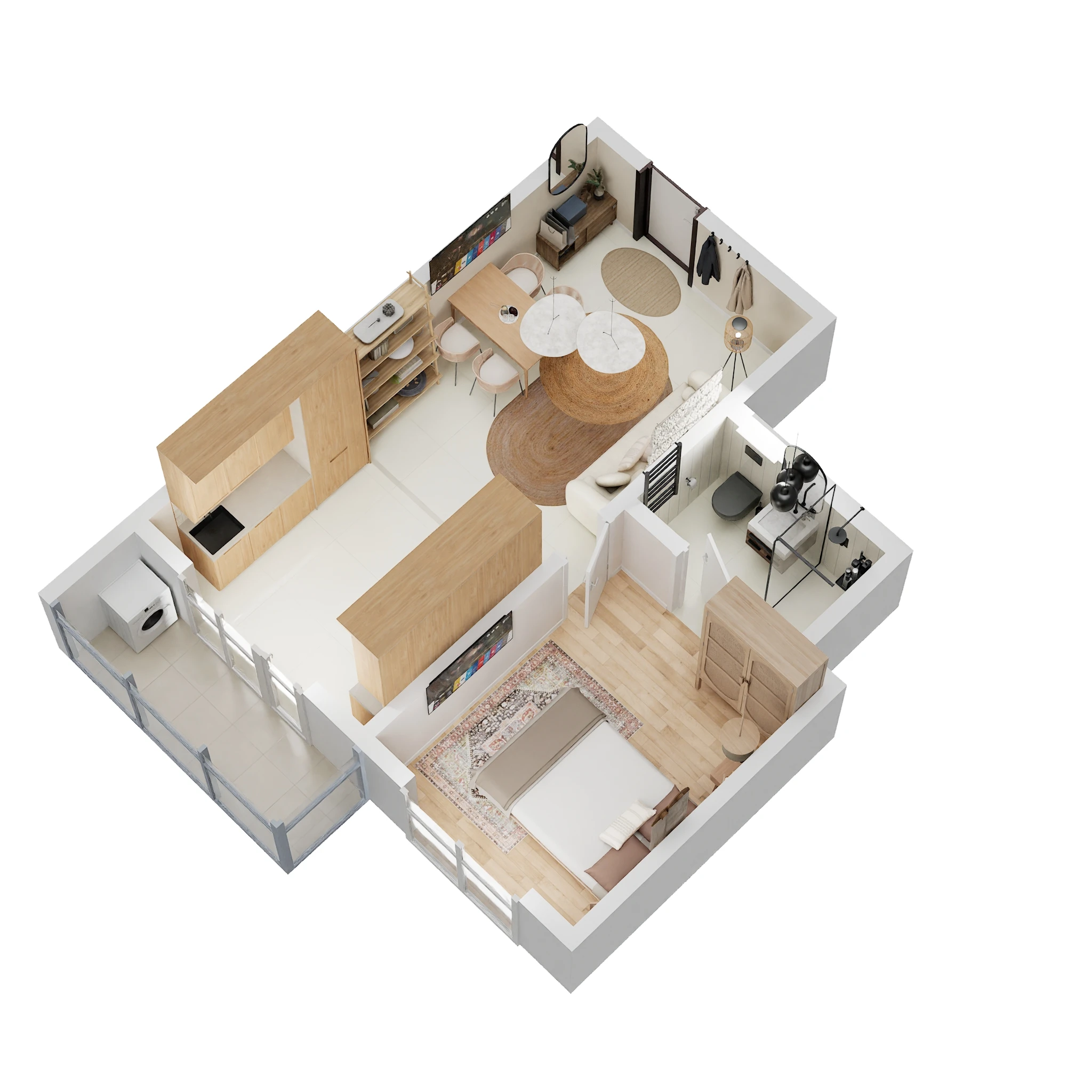1 BHK 645 Sq. Ft. Apartment in Sobha Tropical Greens Phase 21 Wing 21 And 22