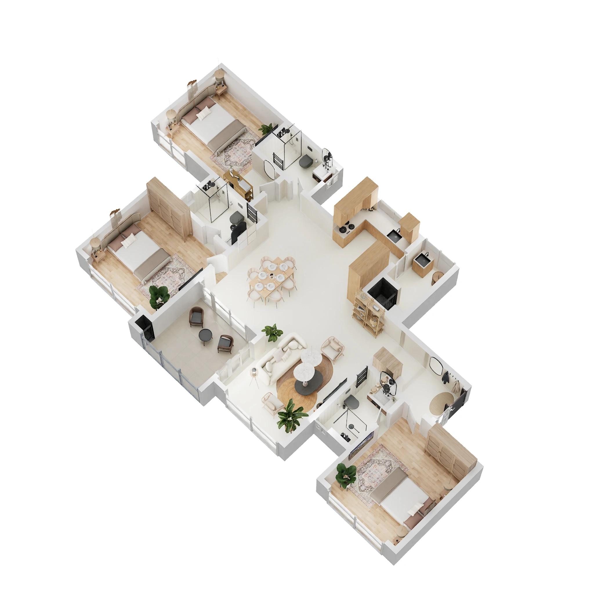 3 BHK 1817 Sq. Ft. Apartment in Sobha Windsor