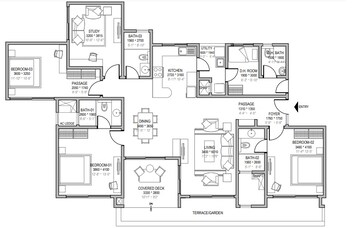  4 BHK Apartment at Sobha Windsor, Whitefield – for Sale