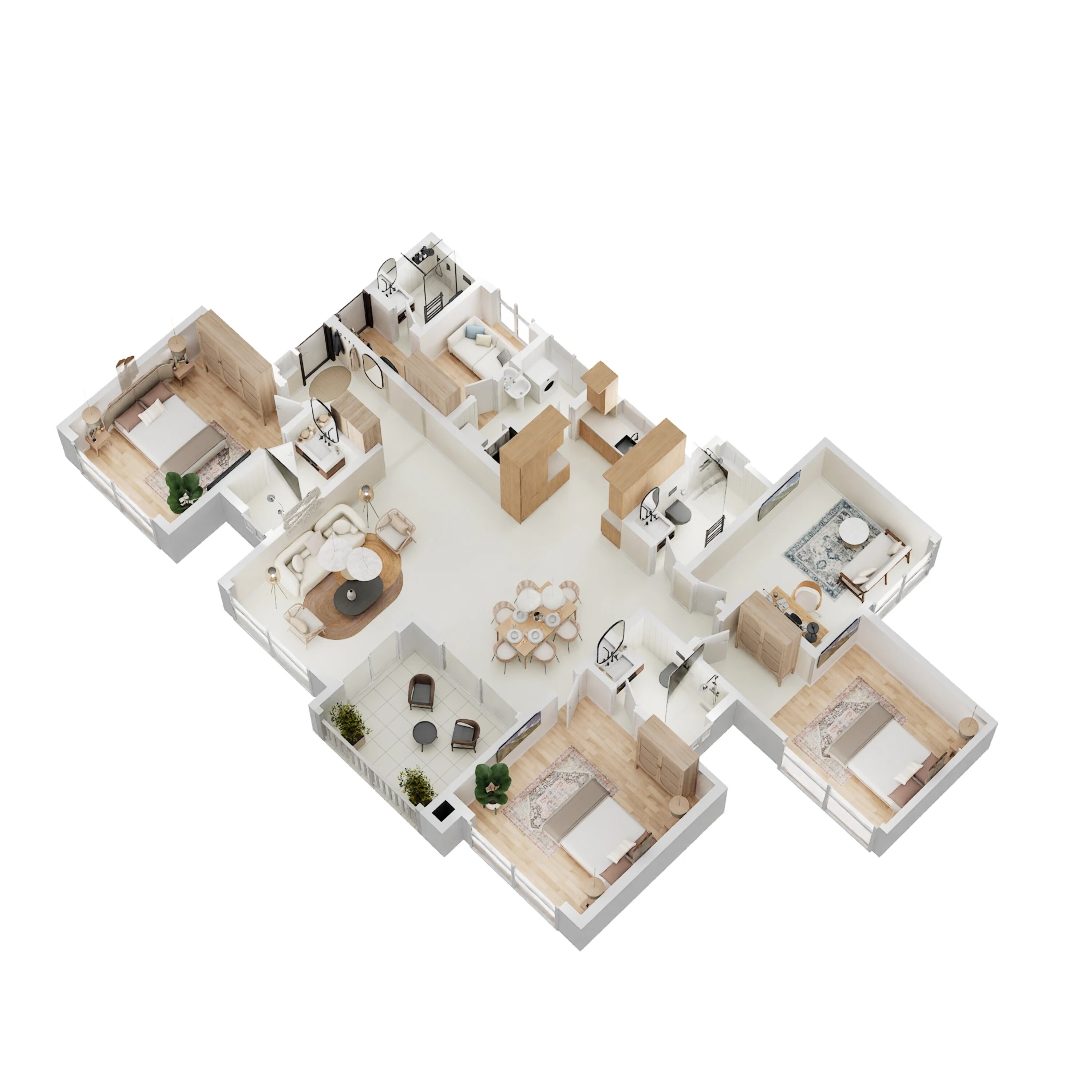 sobha windsor apartment 4 bhk 2292sqft 20242412182422 3d 8348