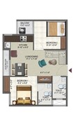 Sowparnika Ashiyana Phase II 2 BHK Layout