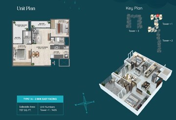  2 BHK Apartment at Sowparnika Rhythm Of Rain, Whitefield – for Sale