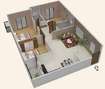 Sri Bhoomika Sunshine 2 BHK Layout