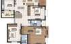 Sterling Pointe 3 BHK Layout