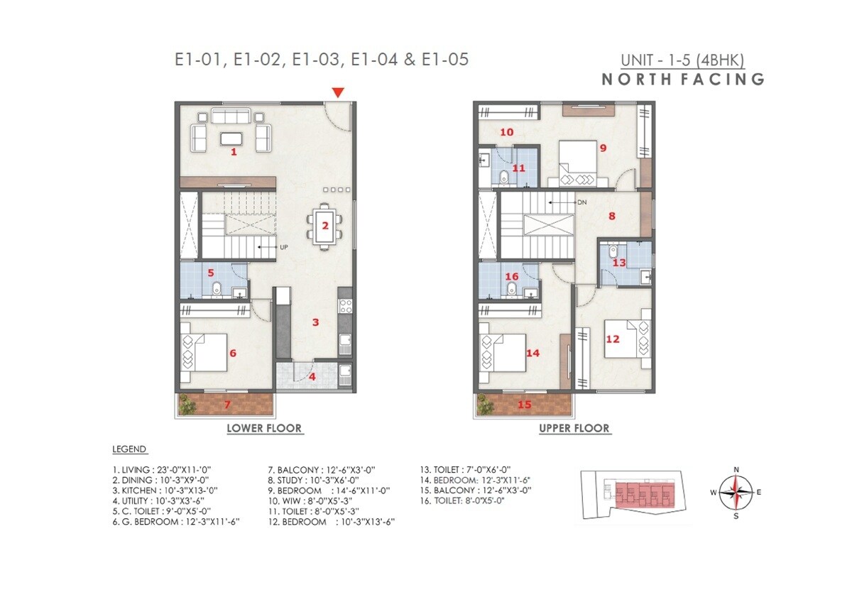 4 BHK 2419 Sq. Ft. Villa