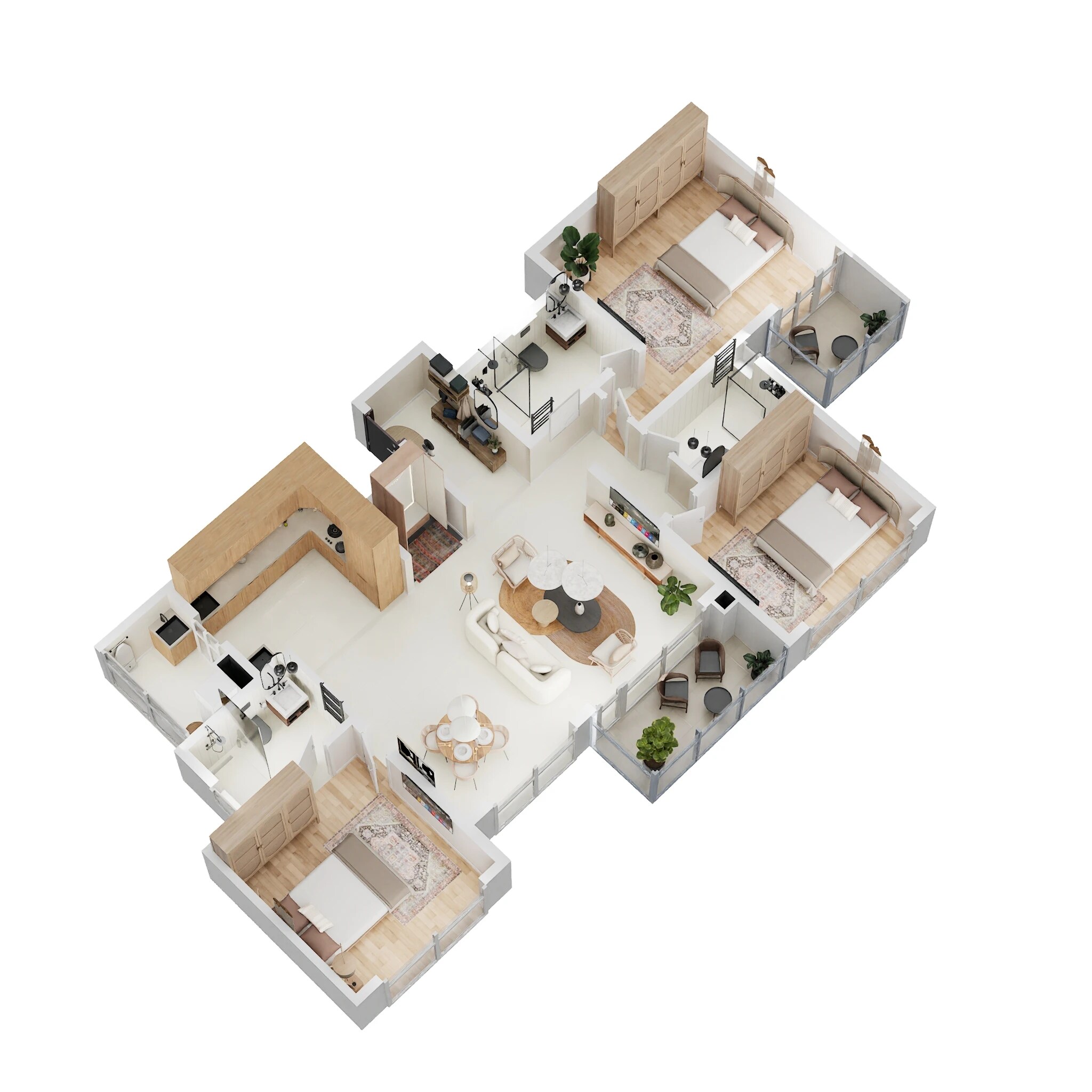 3 BHK 1810 Sq. Ft. Apartment