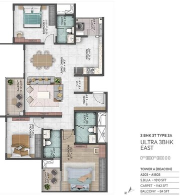  3 BHK Apartment at Sumadhura Capitol Residences, Whitefield – for Sale
