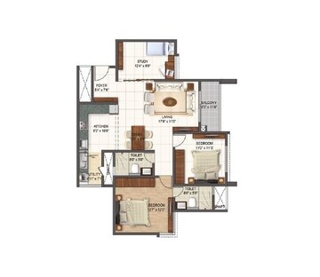  2 BHK Apartment at Sumadhura Folium, Whitefield – for Sale