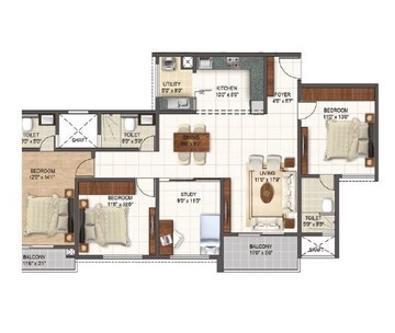  3 BHK Apartment at Sumadhura Folium, Whitefield – for Sale