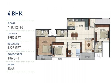  4 BHK Apartment at Sumadhura Folium, Whitefield – for Sale