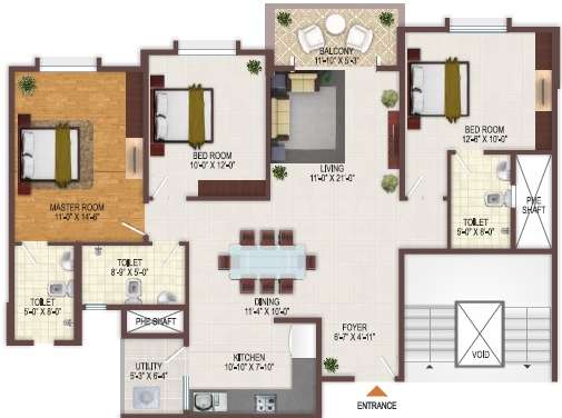 sumadhura sankalpam apartment 3 bhk 1470sqft 20214309164355