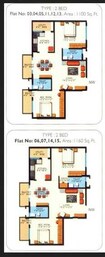 Sumadhuras Paramount Serene 2 BHK Layout