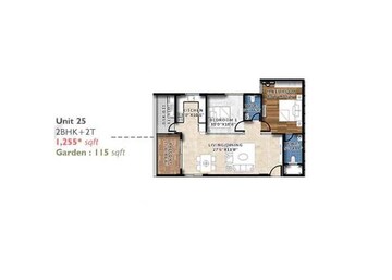  2 BHK Apartment at Suraksha Springs, Begur Road – for Sale