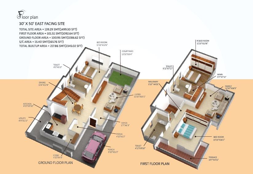 3 BHK 1499 Sq. Ft. Villa