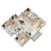 Surya Serene Skyline 3 BHK Layout