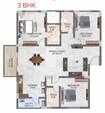 Surya Serene Skyline 3 BHK Layout