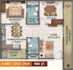 SV Legacy 2 BHK Layout