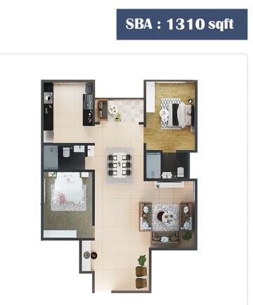  2 BHK Apartment at SV Polaris, Panathur – for Sale