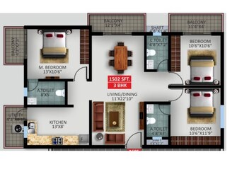 3 BHK Apartment For Resale in SV Prime Whitefield Whitefield Bangalore  6550654