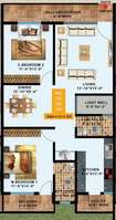 Swathi Gardenia 2 BHK Layout