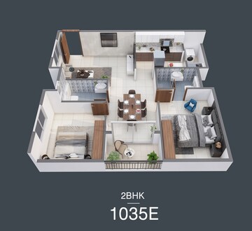  2 BHK Apartment at Tru Windchimes, Bellandur – for Sale