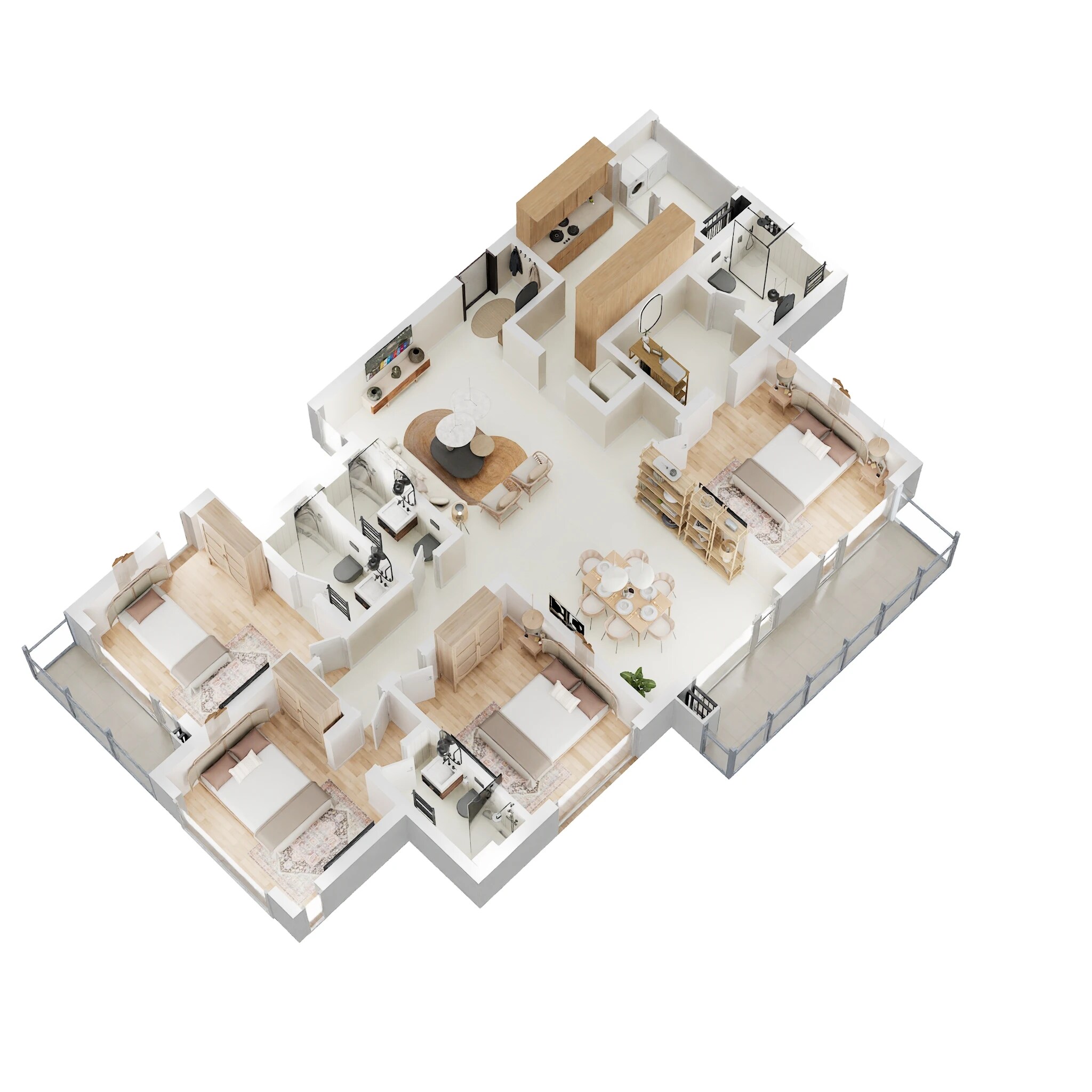 4 BHK 2357 Sq. Ft. Apartment