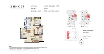 2 BHK Apartment For Resale in TVS Emerald Jardin Singasandra Bangalore  8105161