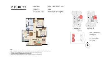 2 BHK Apartment For Resale in TVS Emerald Jardin Singasandra Bangalore  7623464