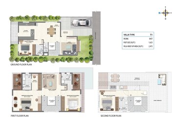  4 BHK Villa at Urbanrise Paradise On Earth, Gangasandra – for Sale