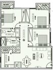 Vaibhav Urbana 3 BHK Layout