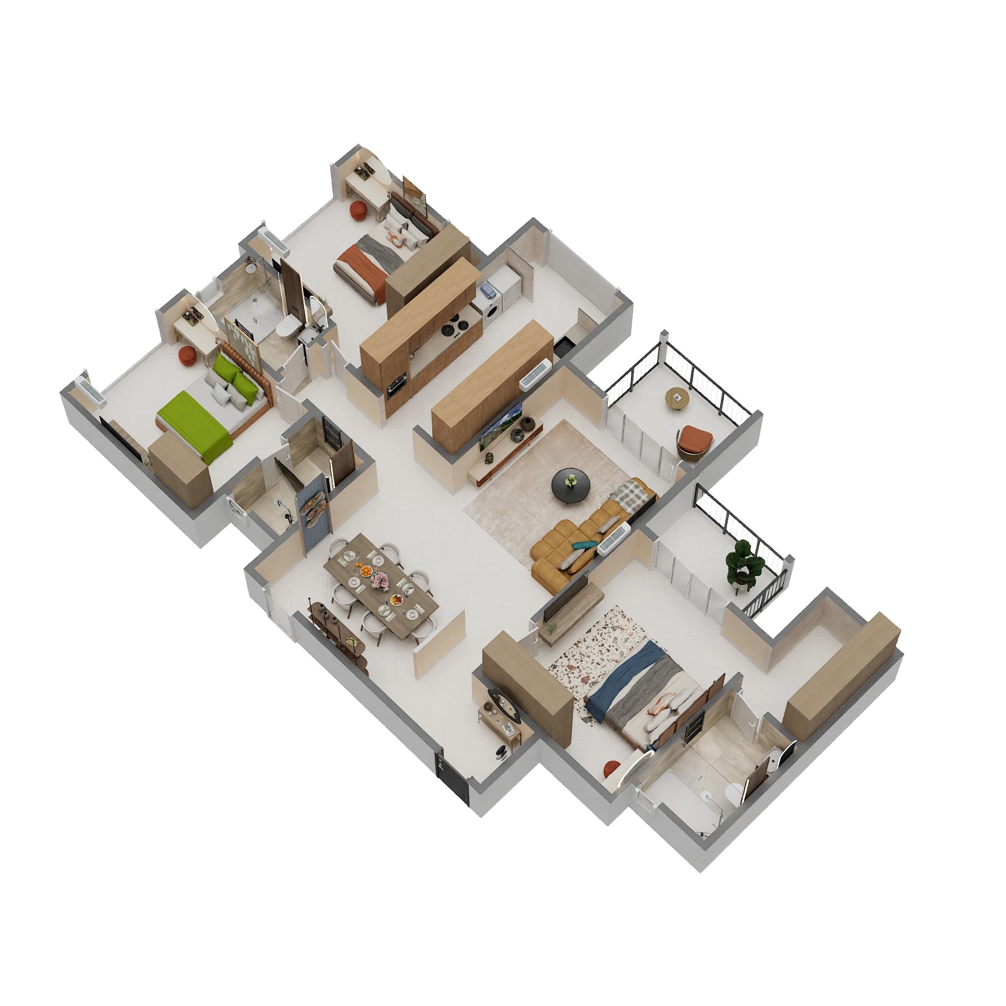 Vaishnavi Krishna Brindavan Virtual Tour