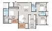 Vaishnavi Krishna Brindavan 3 BHK Layout