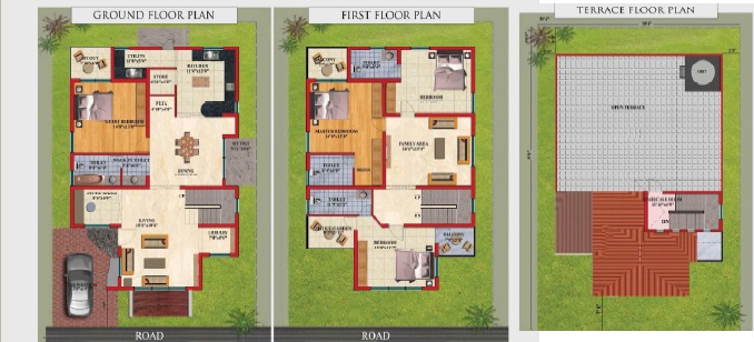 Vakil Encasa Floor Plans - Bommasandra, Bangalore