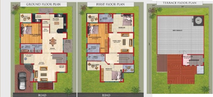4 BHK 2878 Sq. Ft. Villa