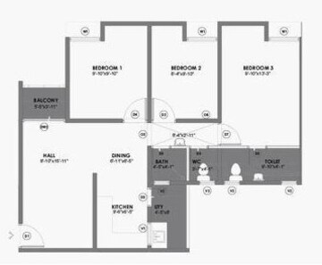  3 BHK Apartment at VBHC Vaibhava Bangalore, Chandapura Anekal Road – for Sale