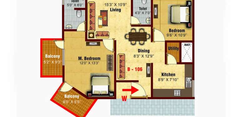 velpula pride apartment 2 bhk 1230sqft 20215509105553